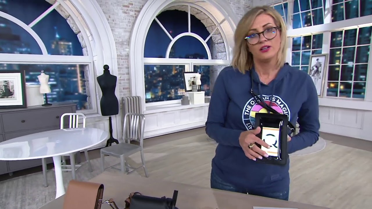 Save the Girls Touchscreen Phone Crossbody with RFID on QVC