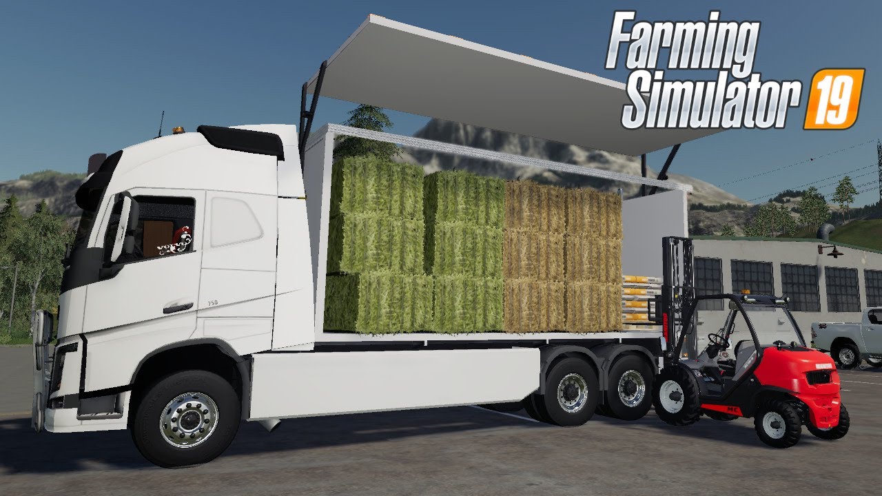 FS19 - Volvo FH16 | TRANSPORTING DELIVERY from the shop to factory- Farming Simulator 2019 Truck Mod