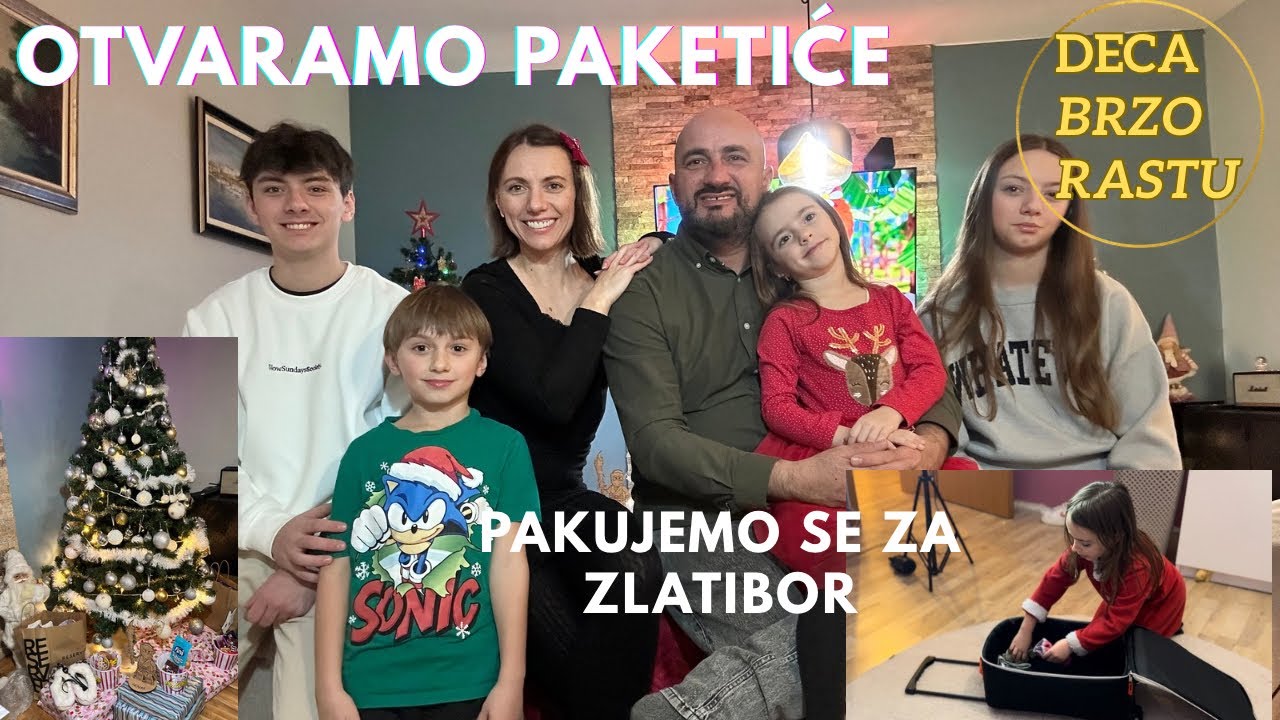 Otvaramo PAKETIĆE!! Pakujemo se za ZLATIBOR || Deca Brzo Rastu