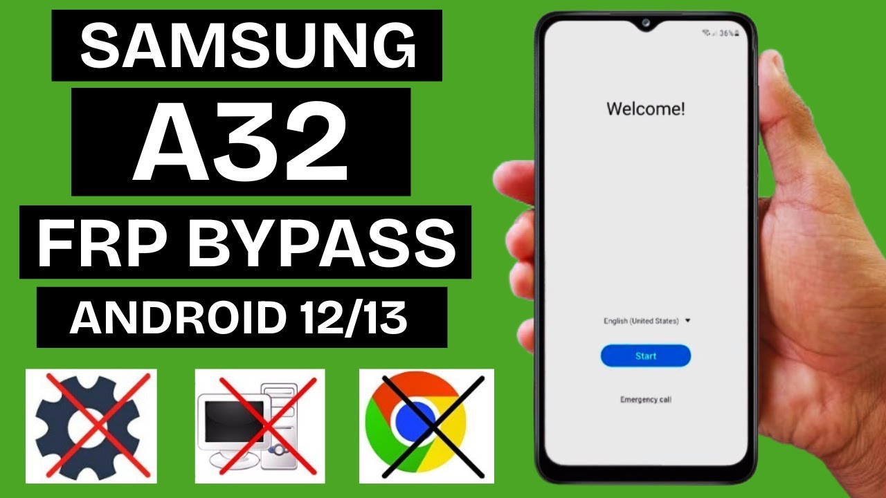 Samsung A32 FRP Bypass 2025 Android 12/13 | No Pc, No TalkBack, No Settings | New Trick 100% Working