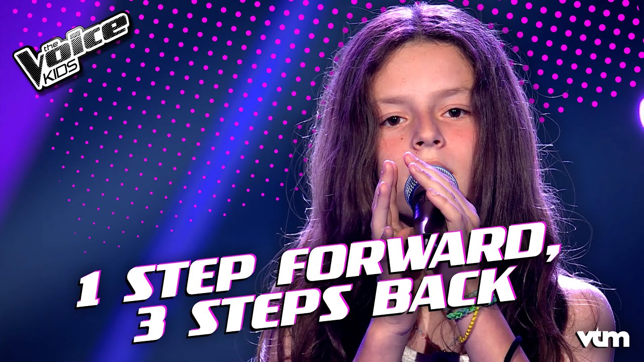 Olivia - '1 Step Forward, 3 Steps Back' | Knockouts | The Voice Kids | VTM