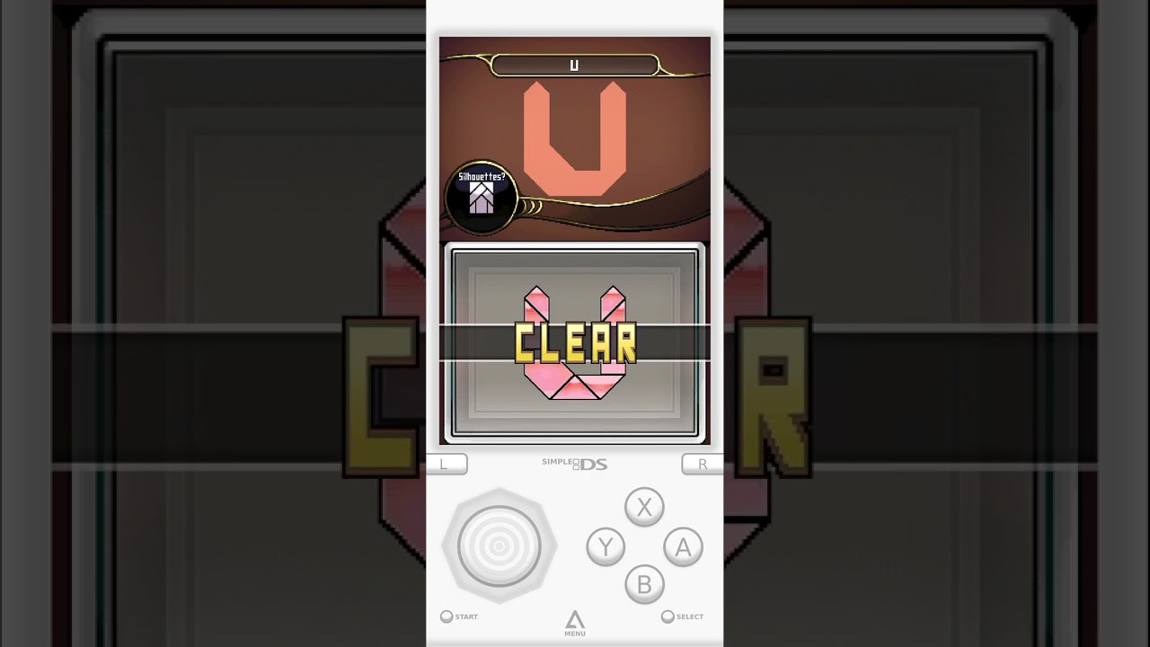 Neves (by Yukes Ent) Sillouettes? - Room 4, Lvl 1 (All Puzzles) [Delta DS Emulator]