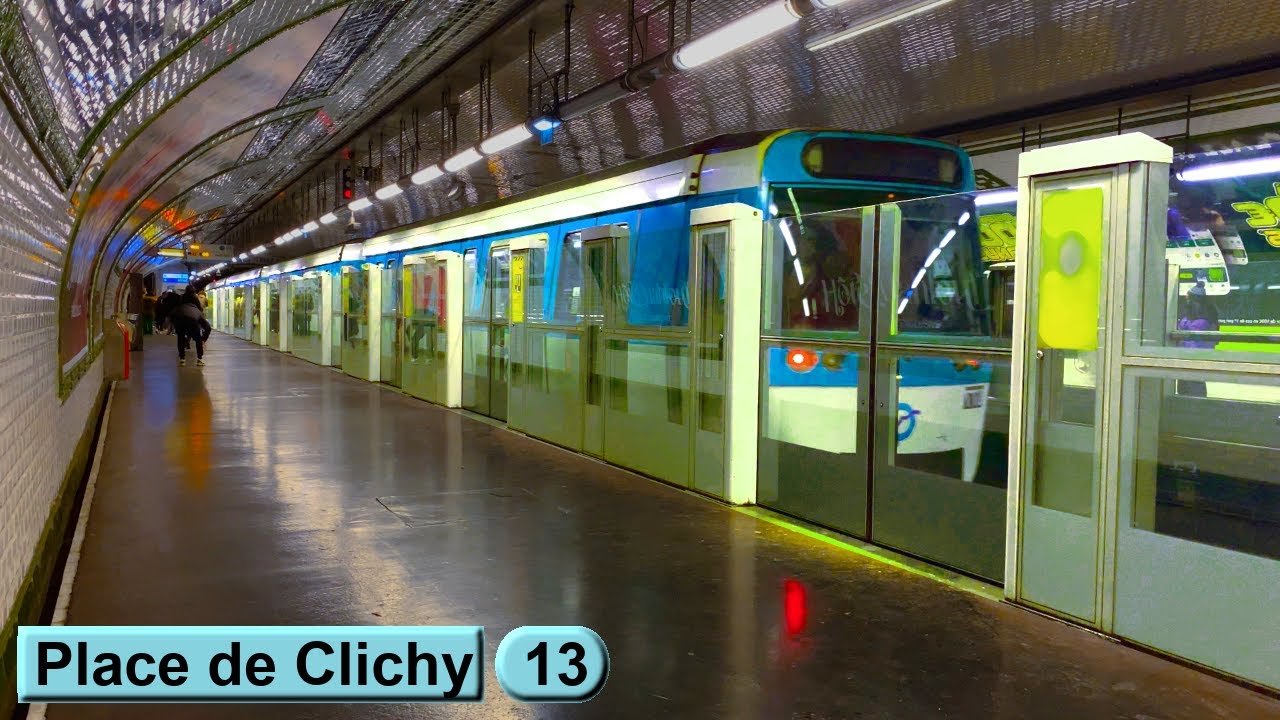 Плас де Клиши | линия 13 : Парижский метрополитен ( RATP MF77 )
