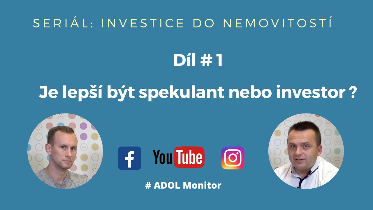 Kurz: 1.díl - Je lepší být spekulant nebo investor?