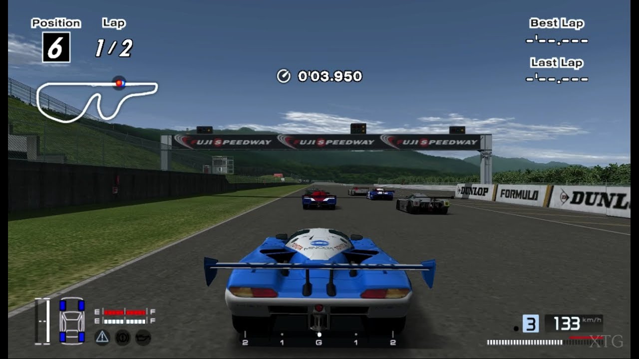 [#883] Gran Turismo 4 - Toyota Minolta 88C-V Race Car '89 Hybrid PS2 Gameplay HD
