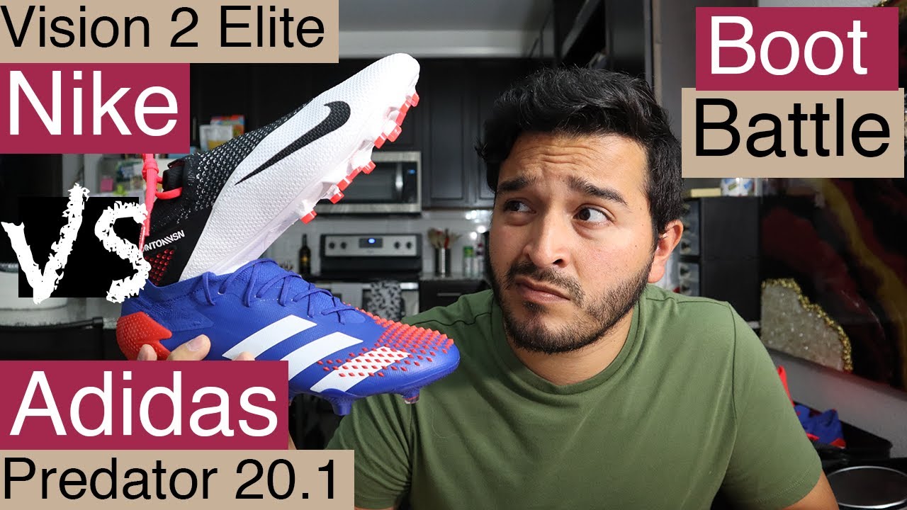 Boot Battle! Adidas Predator 20.1 VS Nike Phantom Vision 2 Elite