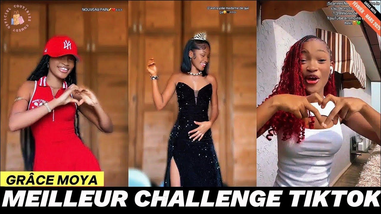 GRACE MOYA Meilleur Challenge TikTok (Février - Mars 2025)