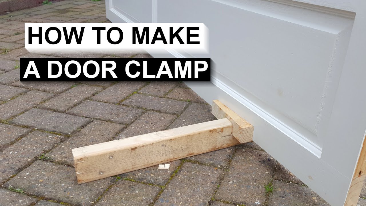 How To Make A Door Clamp | joinery hack