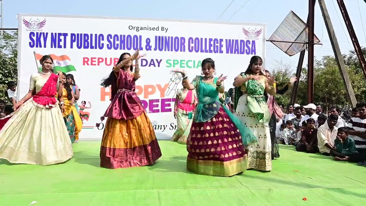 Republic Day Special Happy Street Program | Huge Crowd & Fun Moments | Sky Net Public School 
