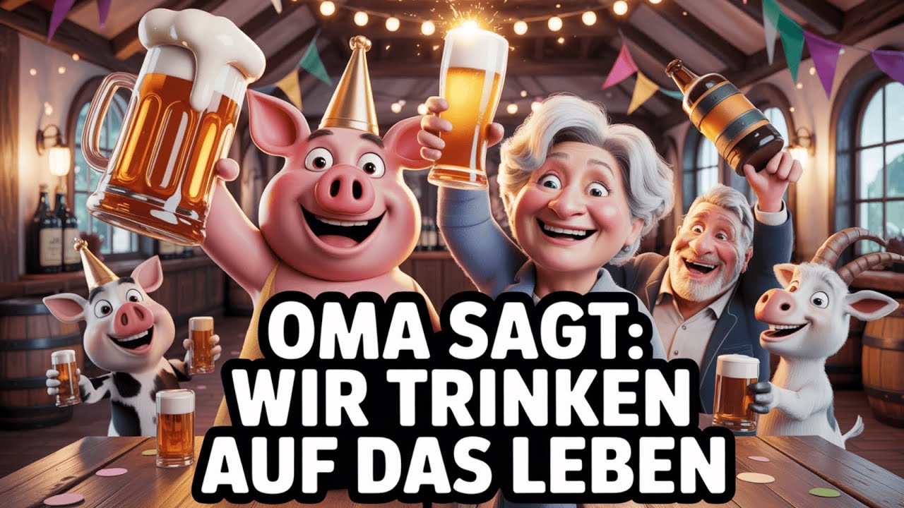 Oma sagt: Wir trinken auf das Leben &ndash; Feier-Song voller Humor, Bier & Gl&uuml;cksgef&uuml;hle