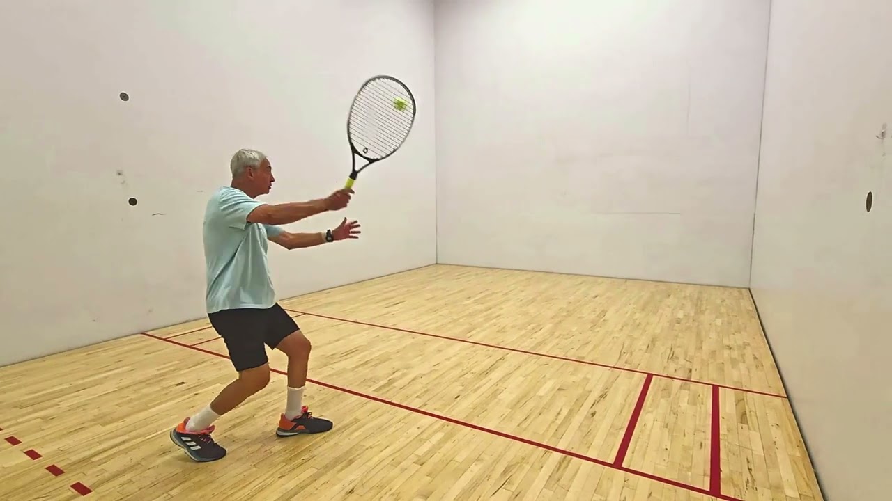 How to Use a RacquetBall Court for Tennis Practice   2024