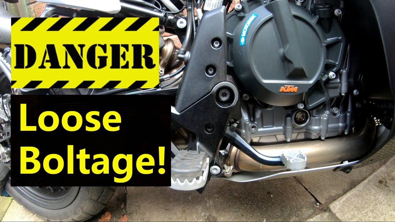 KTM 790 Adv - Loose Bolts