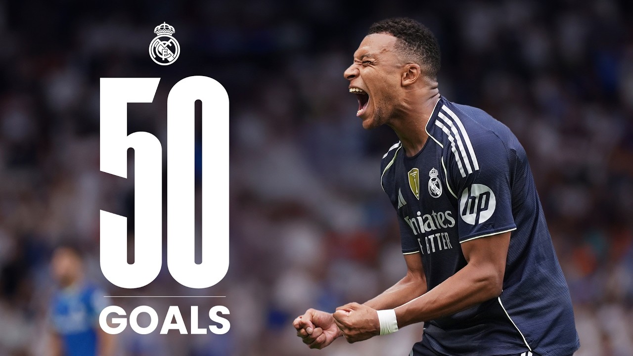 ALL of Kylian Mbapp&eacute;'s 50 REAL MADRID GOALS