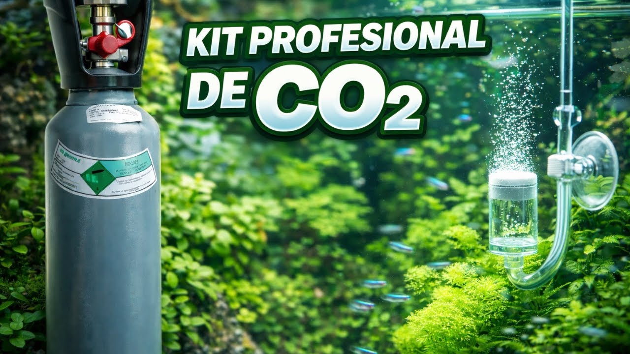 🌿Como montar un equipo de CO2 para tu acuario plantado 🌿