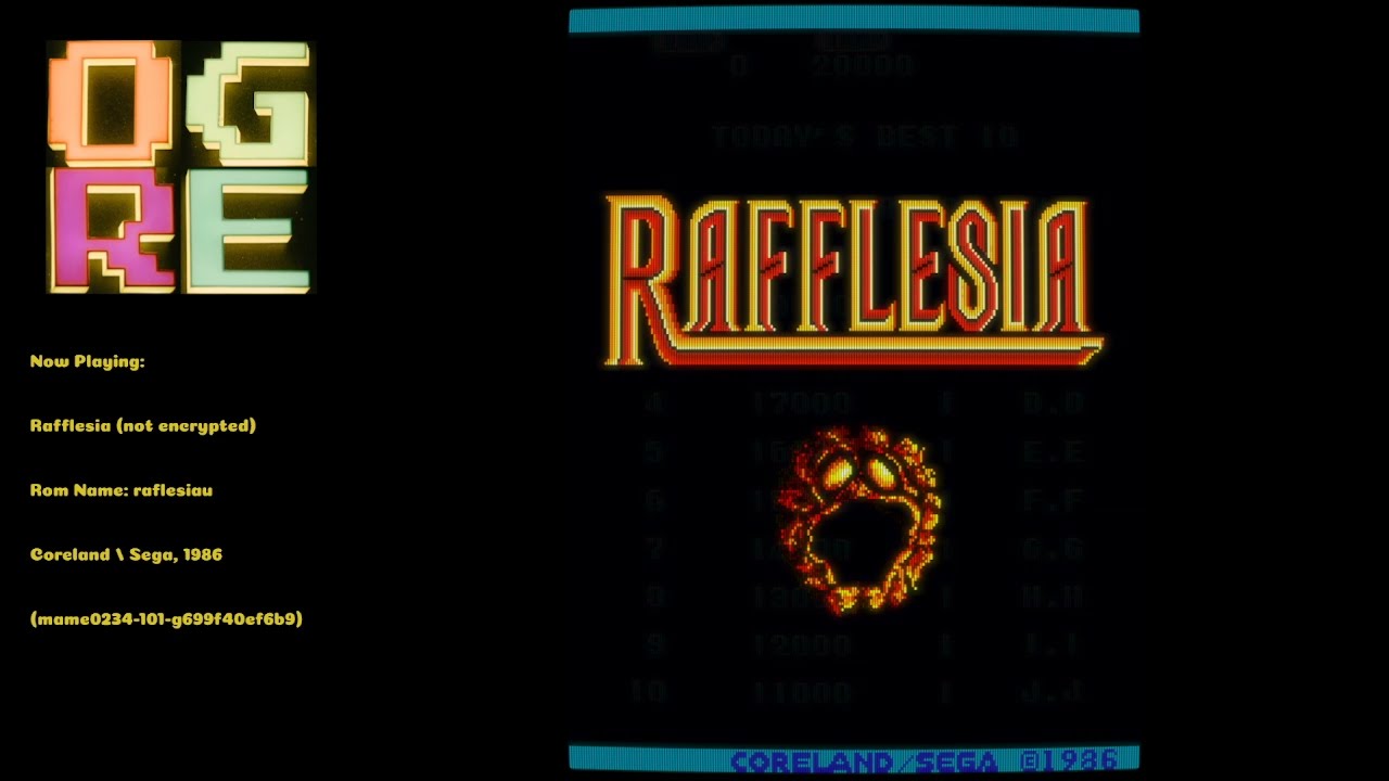 OGRE [MAME 0.235 WIP] Rafflesia (not encrypted)
