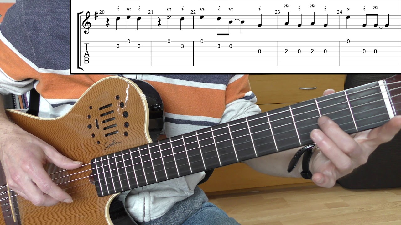 Il en faut peu pour être heureux (The Bare Necessities) - Guitare tutoriel