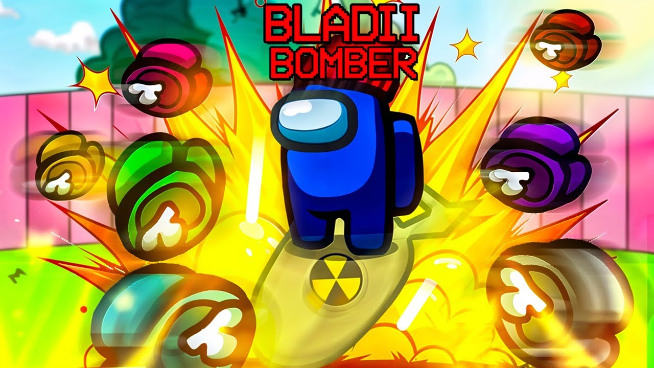 JAKO BOMBER WYSADZAM 7 OSÓB NA RAZ XD w AMONG US!!!