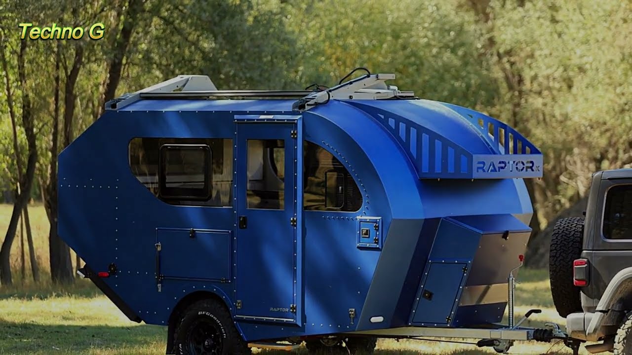 Raptor X: The Ultimate German-Built Off-Grid Travel Trailer for Adventurers
