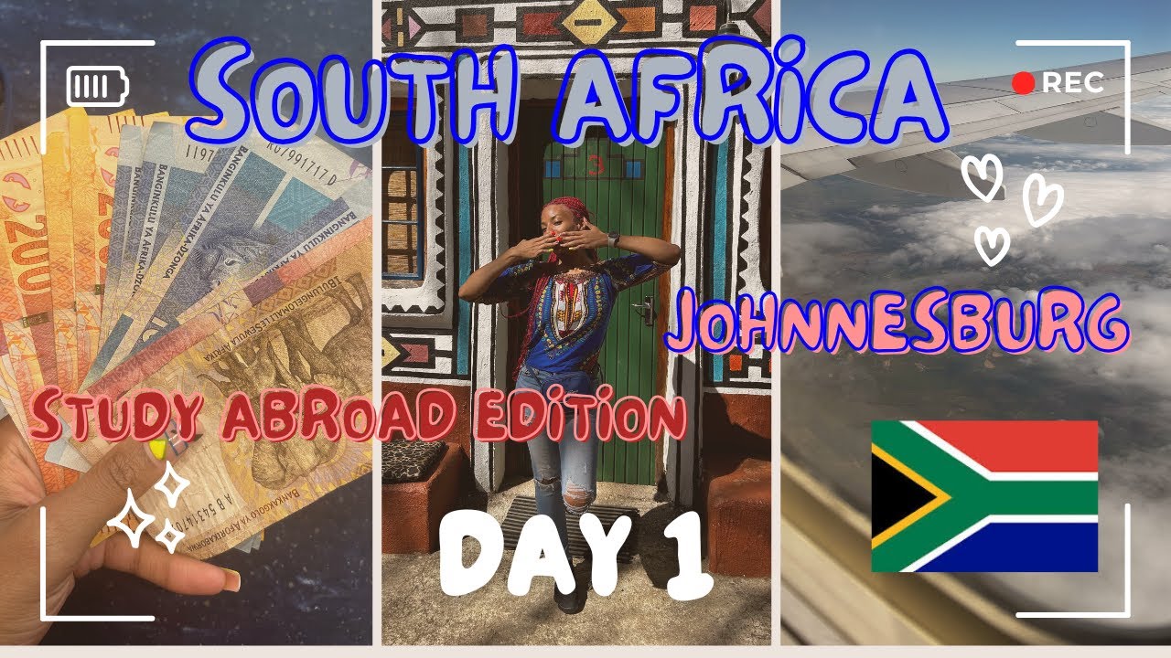 MY FIRST TIME IN SOUTH AFRICA FOR 2 WEEKS 🇿🇦 | ATLANTA TO JOBERG ✈️ | Study Abroad Vlog