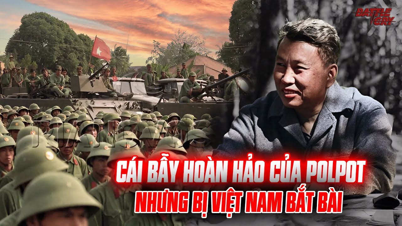 KHMER ĐỎ DỤ VIỆT NAM VÀO SÂU ĐỂ TIÊU DIỆT NHƯNG ĐÁNG TIẾC GẶP PHẢI 
