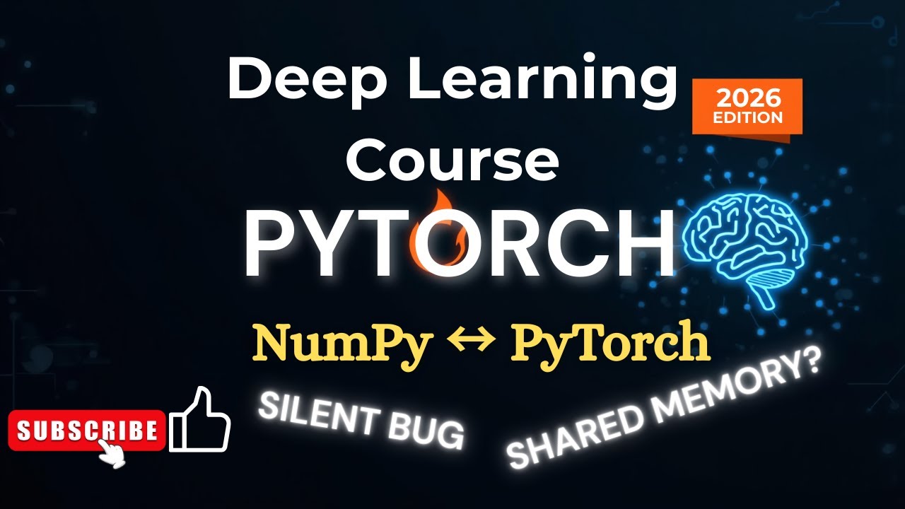 Остановите эти скрытые ошибки NumPy–PyTorch уже сегодня! 🚀