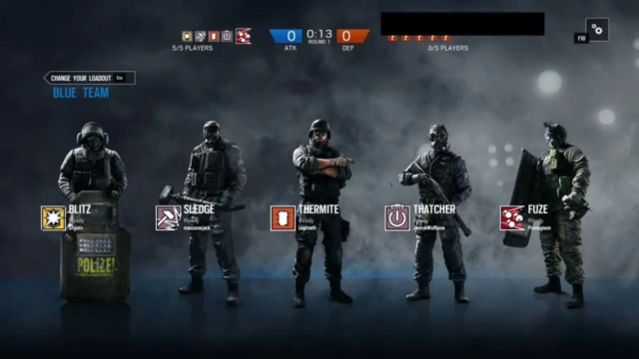 R6: Siege 2015 Gameplay (pre-political correctness)