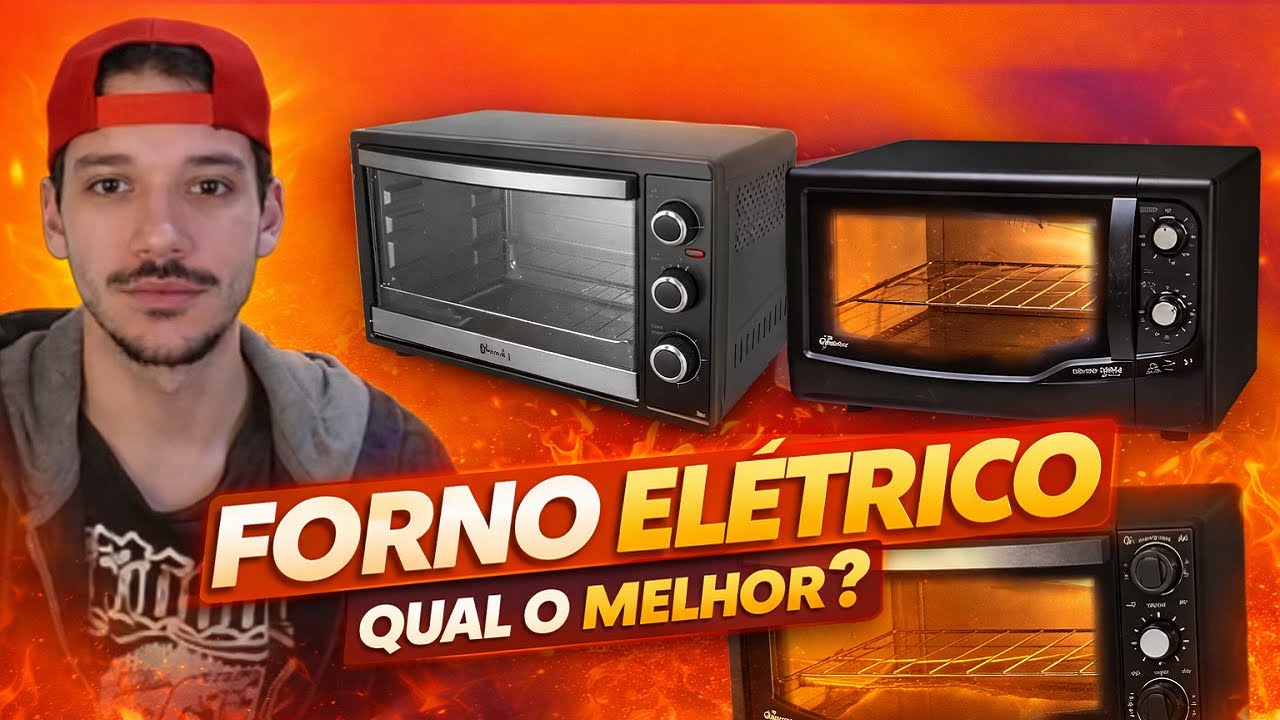 4 MELHORES FORNOS ELÉTRICOS PARA COZINHAR EM CASA  - Qual Forninho Vale Mais a Pena Comprar