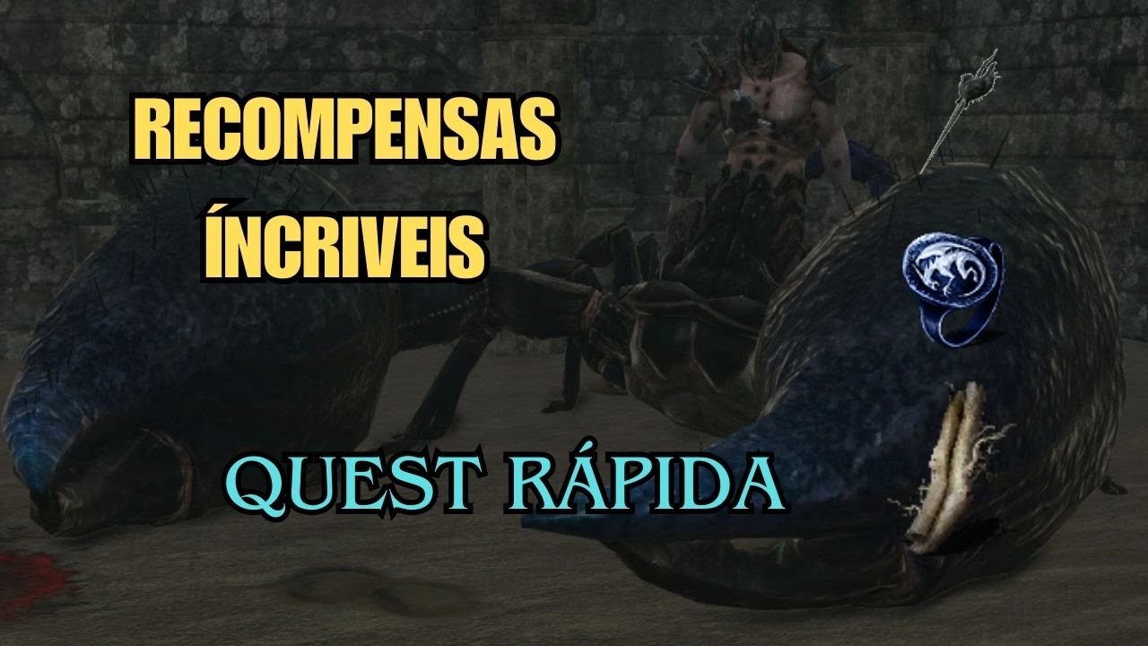 Quase ninguém faz essa quest em Dark Souls 2… e isso é um erro (Escorpião Tark)