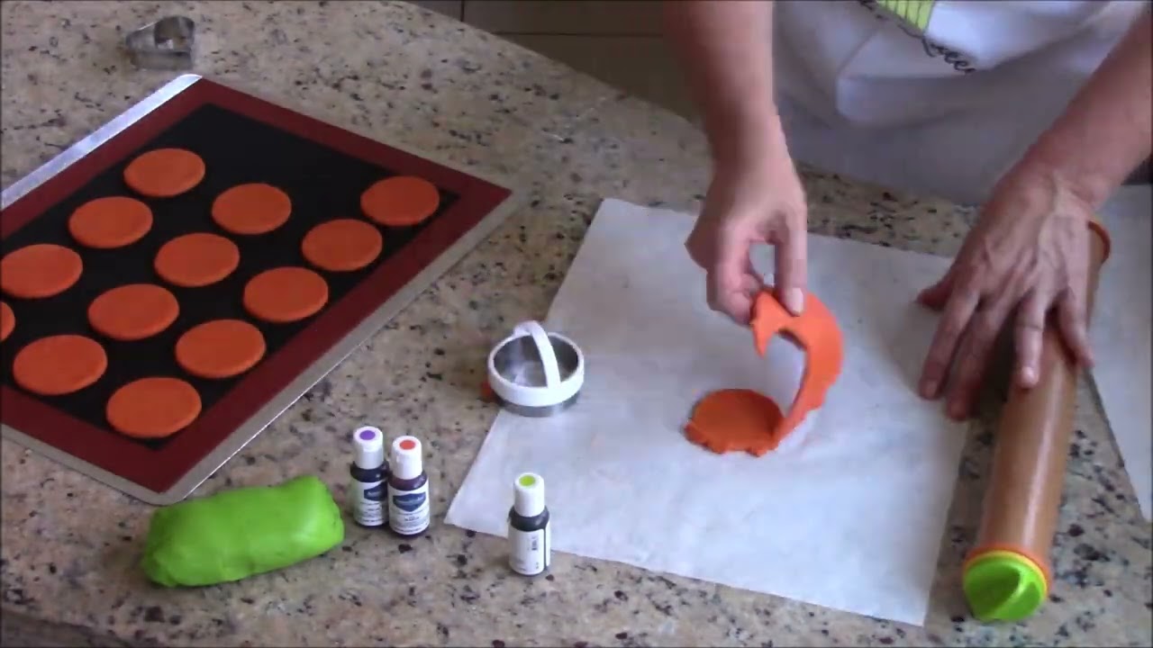 Alfajores de Maicena para Halloween
