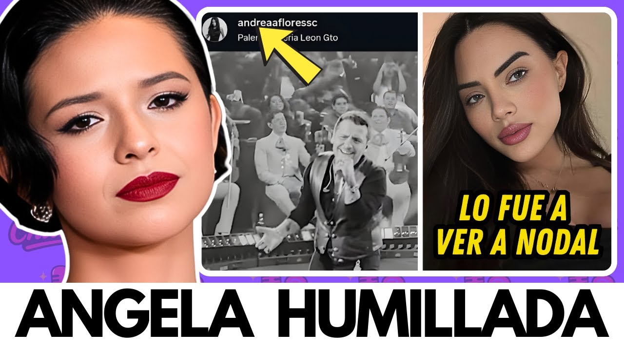 ANGELA AGUILAR HUMILLADA: “EX” DE NODAL APARECE EN CONCIERTO DE CHRISTIAN Y LAS REDES EXPLOTAN