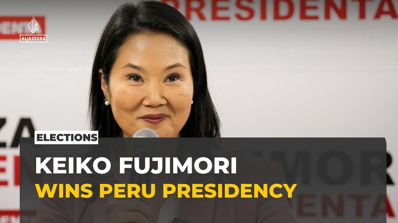 Keiko Fujimori wins Peru presidency by razor-thin margin