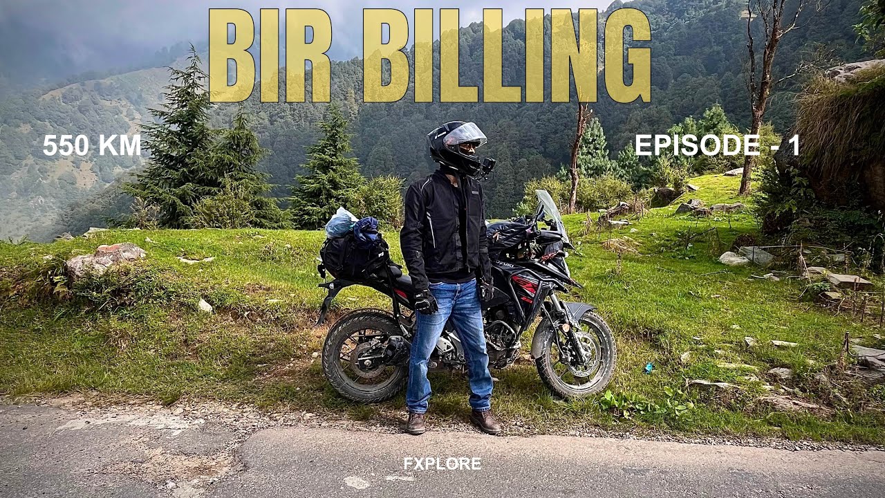 Delhi to Bir Billing On My Bike | 550 Kms In 1 Day | #himachal  #2025