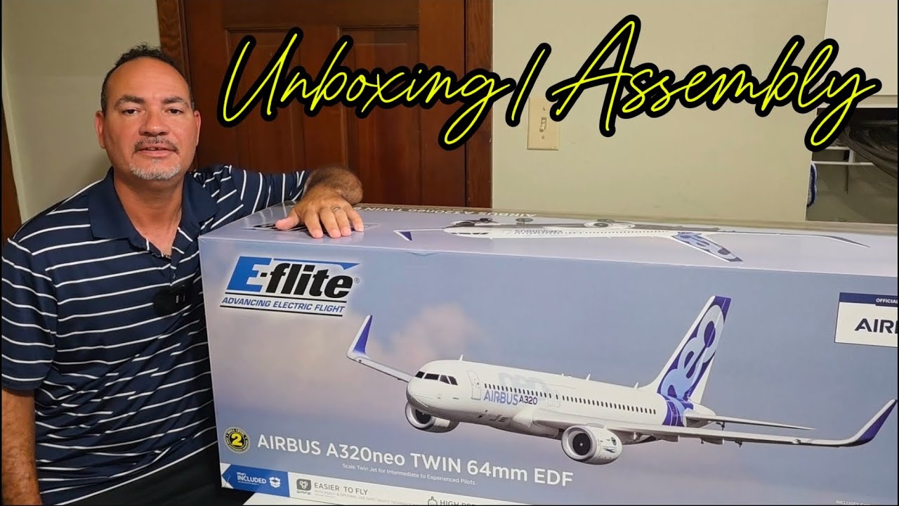Распаковка, сборка и настройка Spektrum iX20SE для Airbus A320 от E-flite | Полный обзор радиоупр...