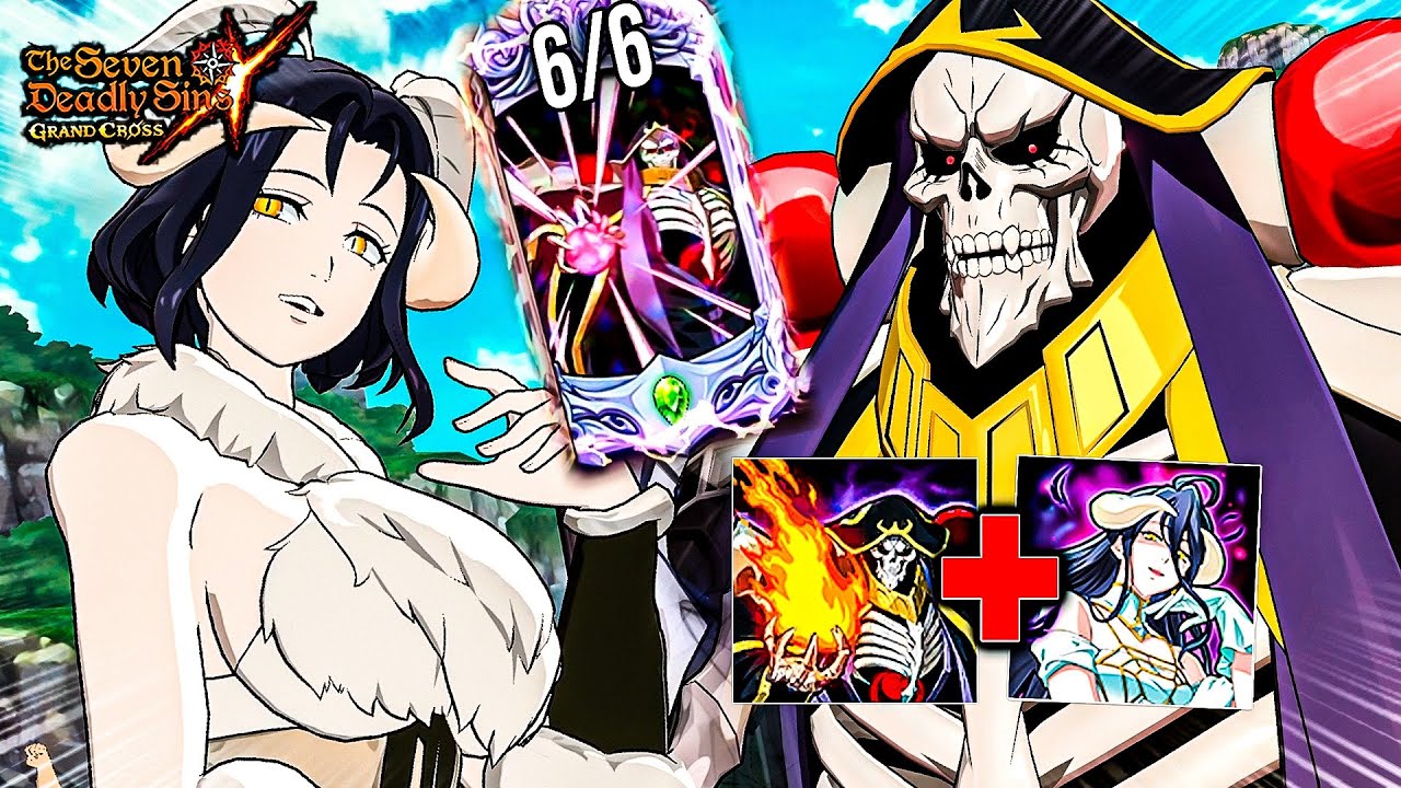 ALBEDO VUELVE AL META!!! 🔥 AINZ BUFF COMBO OVERLORD COLLAB PVP! 🙂 | Seven Deadly Sins: Grand Cross