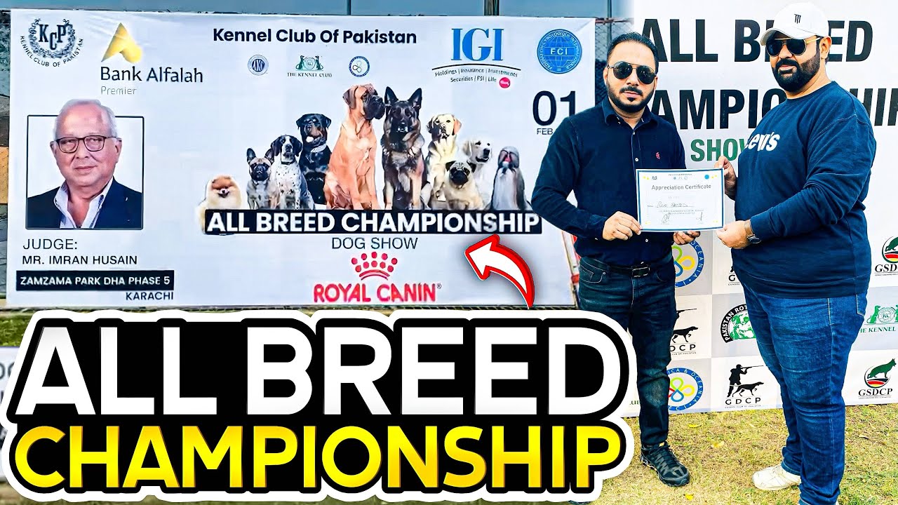 Karachi Dog Show | All Breed Championship Dog Show | Kennel Club of Pakistan | RPK Events 2026