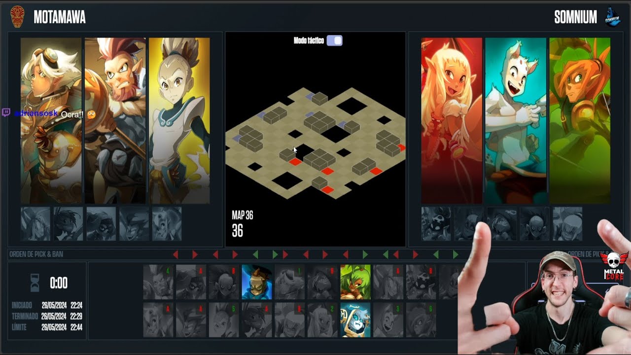🏆 DOFUS GOLD LEAGUE 🏆| MOTOMAWA vs SOMNIUM | Match 2/2