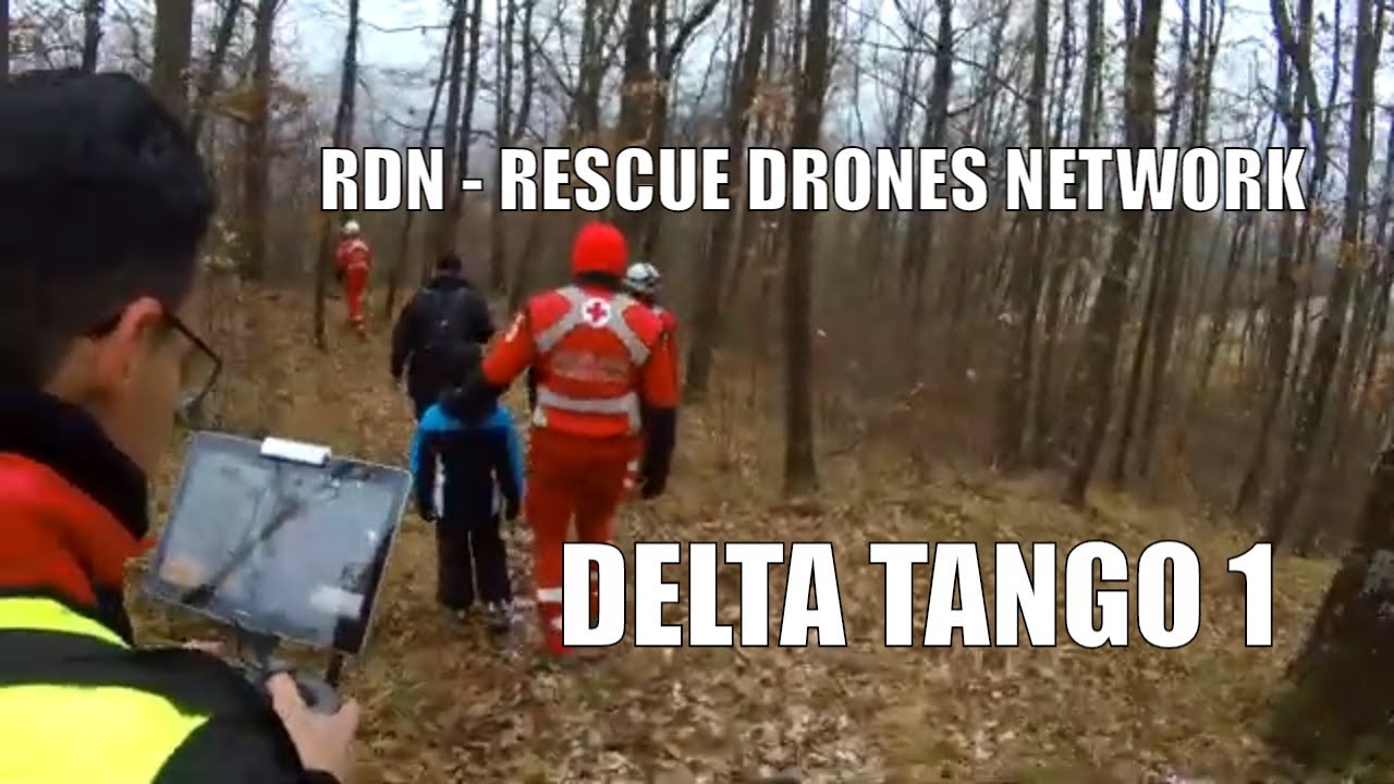 Rescue Drones Network | Delta Tango 1 | Ricerca persona nel bosco con drone
