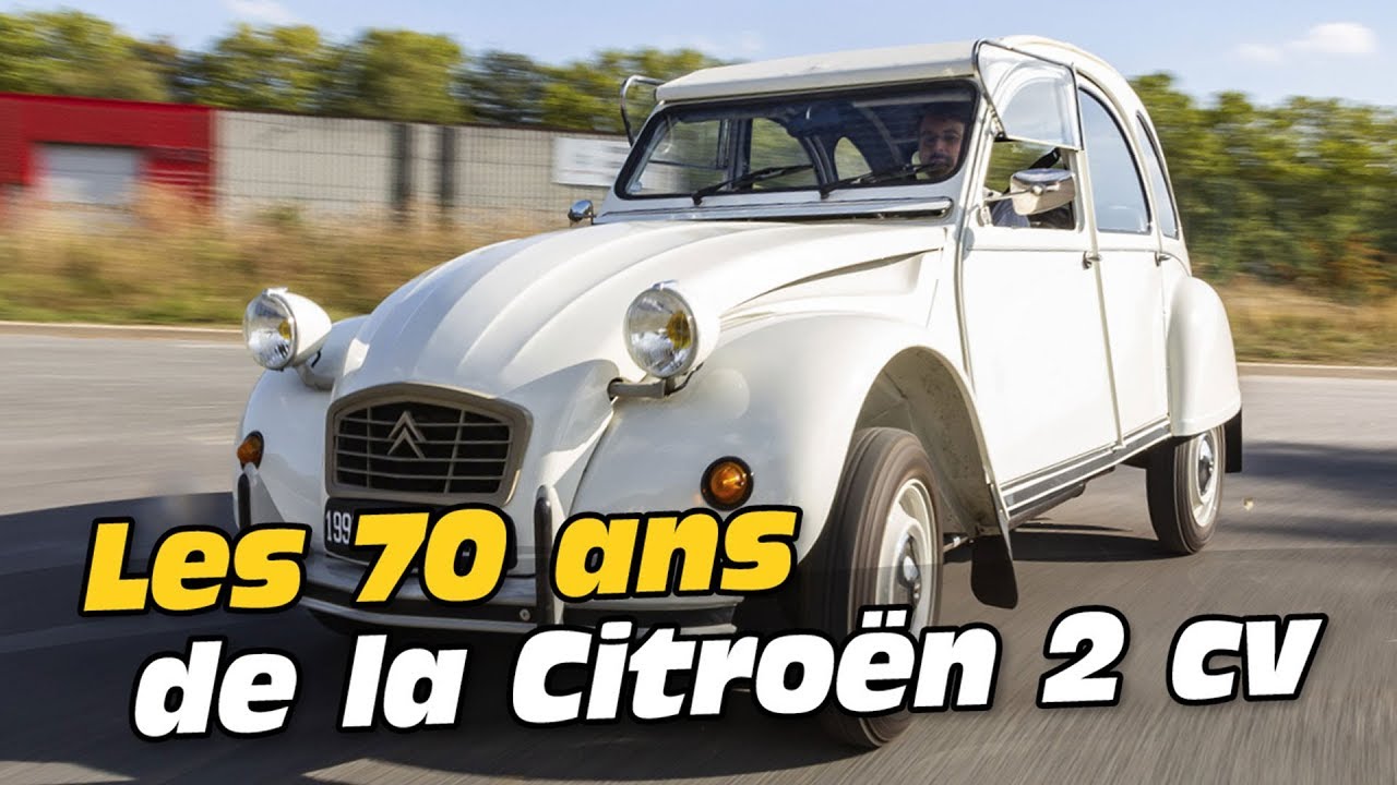 La Citroën 2CV a 70 ans : retour sur la mythique populaire française