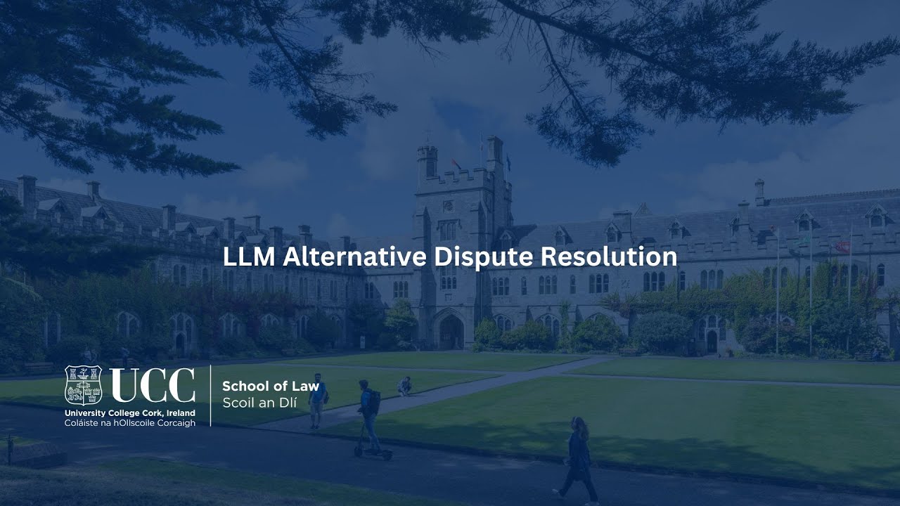 Dr Aisling Parkes, LLM Alternative Dispute Resolution - Student Career Webinar