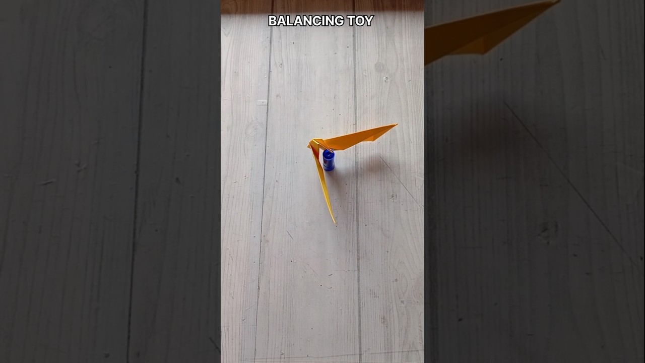 BALANCING TOY ORIGAMI| HOW TO DIY BALANCING TOY PAPERCRAFT STEP BY STEP FOLDING| ARTWORK