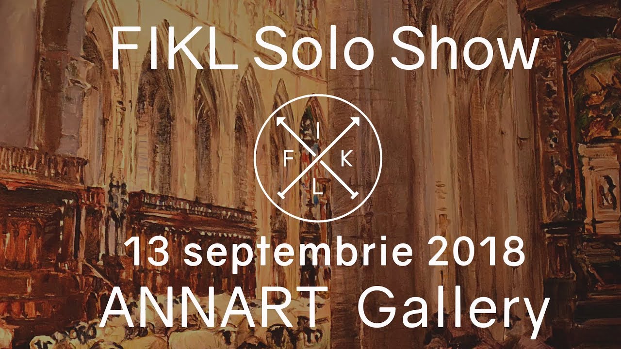 Fikl Solo Show - Annart Gallery