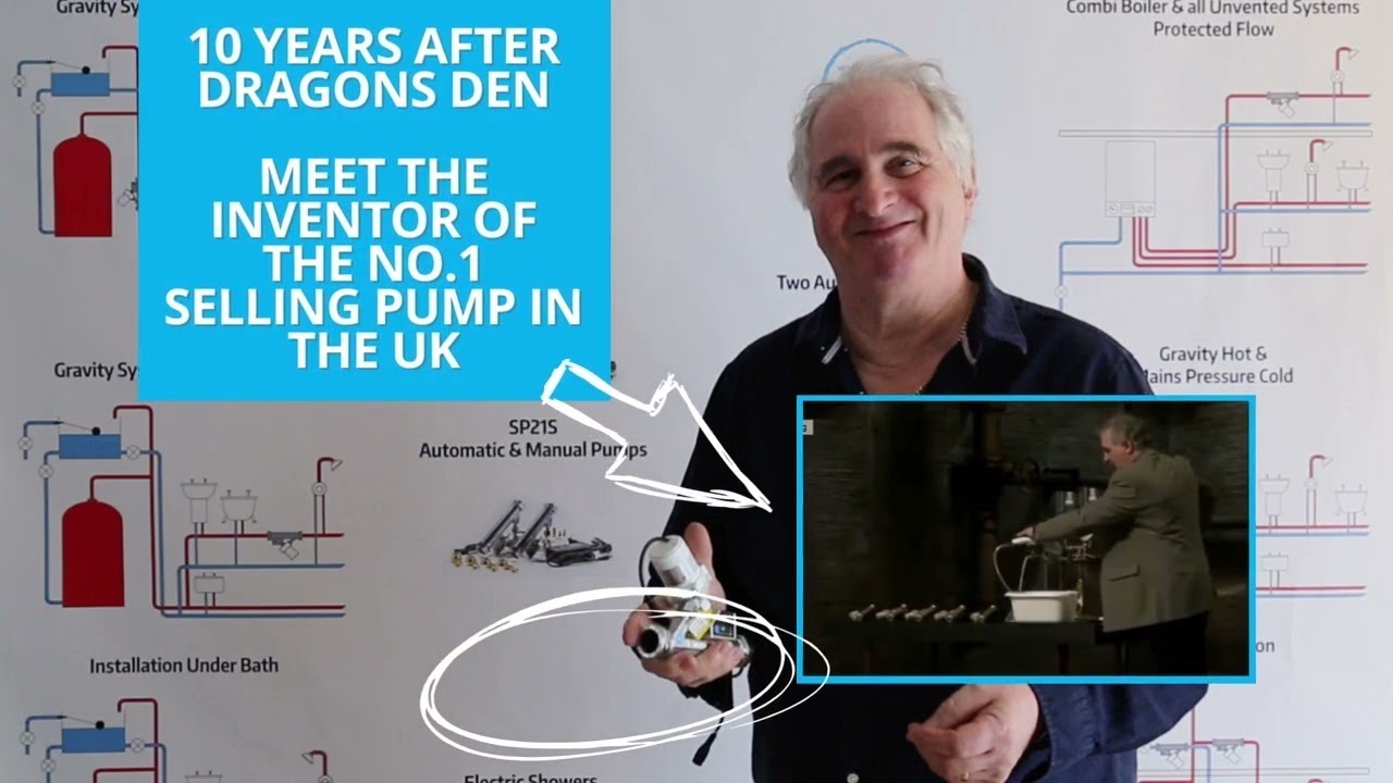 10 Years after Dragon's Den - Shower Power Booster