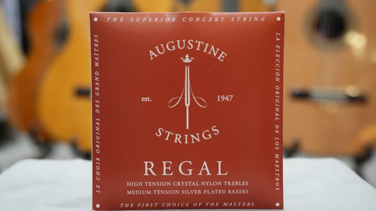 Nói về dây đàn guitar Augustine  Regal