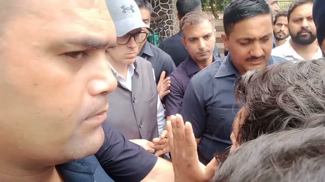 ABVP Jammu conversation with Honourable CM ~ Omar Abdullah n Satish Sharma at old campus JU SBSH || 