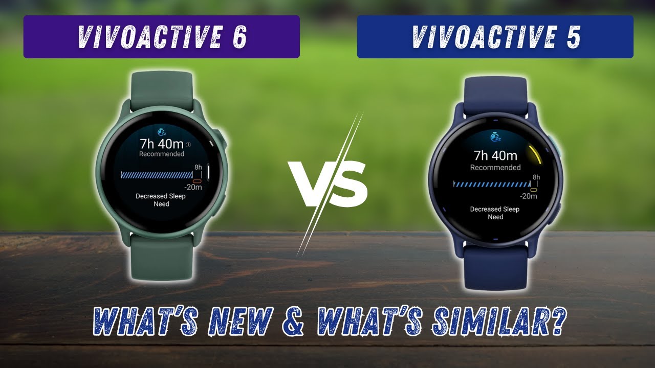Garmin Vivoactive 6 vs Garmin Vivoactive 5