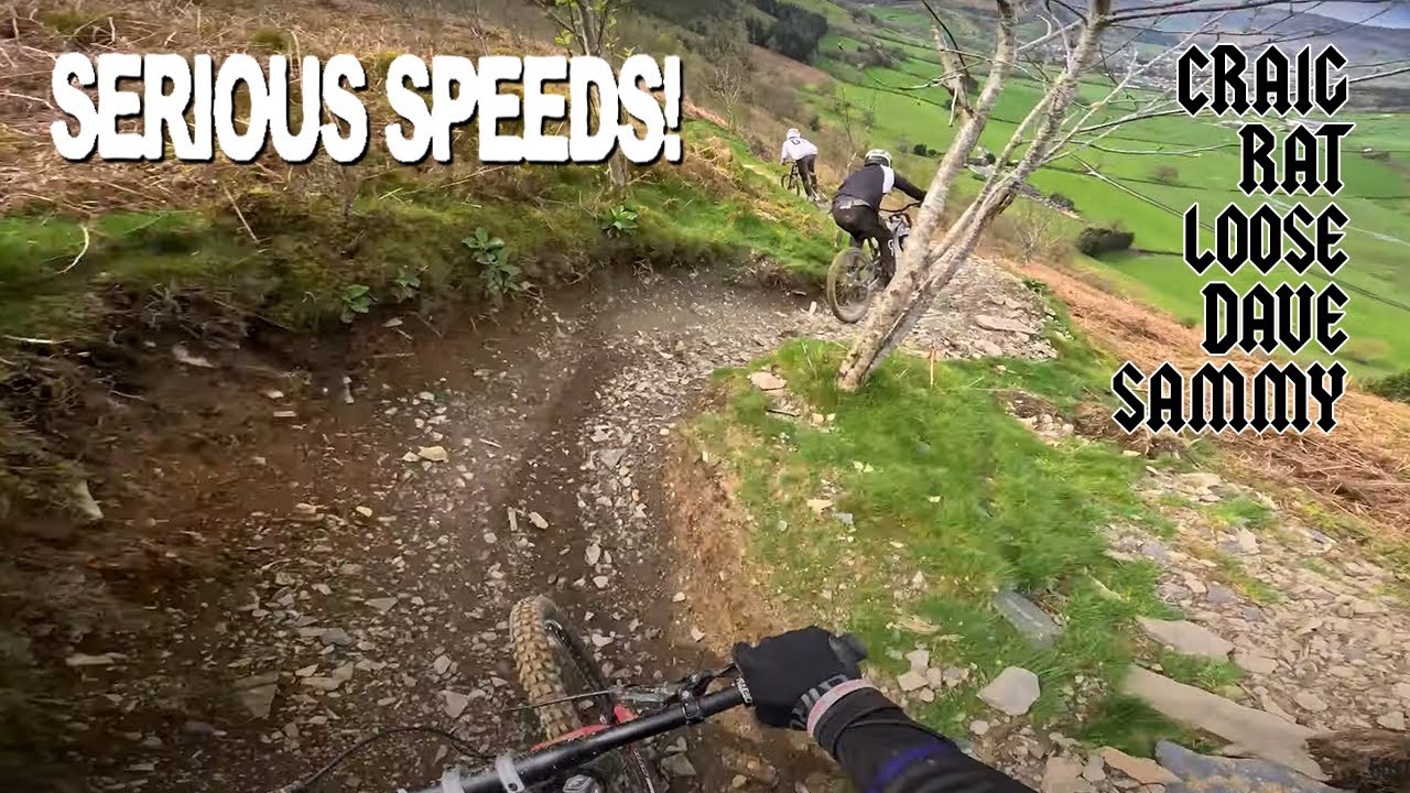 DOWNHILL TRAINING LAPS WITH 50TO01