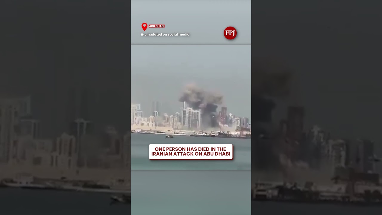 BREAKING: 1 person has died in the Iranian attack on Abu Dhabi