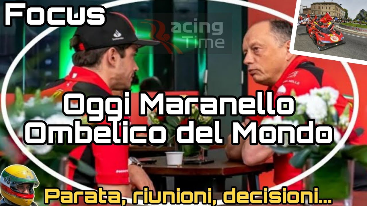 OGGI #MARANELLO OMBELICO DEL MONDO: RIUNIONE IN GES E PARATA PER LE VIE DELLA CITTA' #ferrari #f1