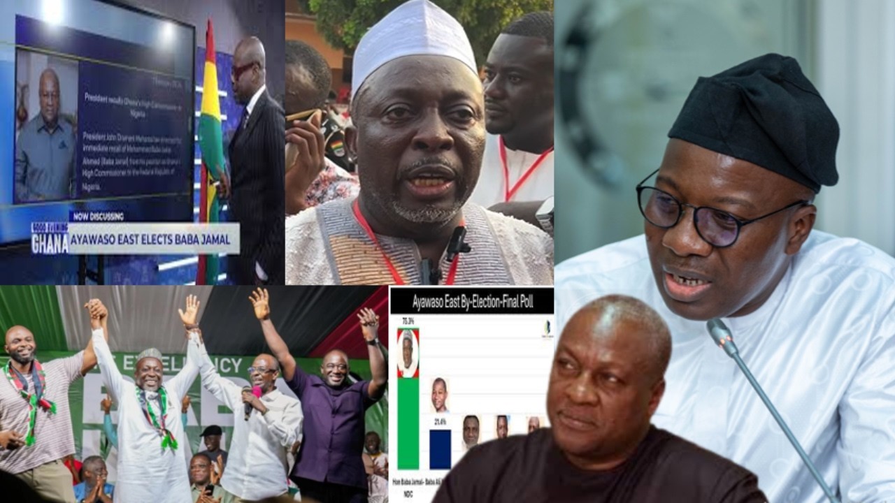 BREAK: Baba Jamal has been banned from...as Mahama Ayariga following the alleged...