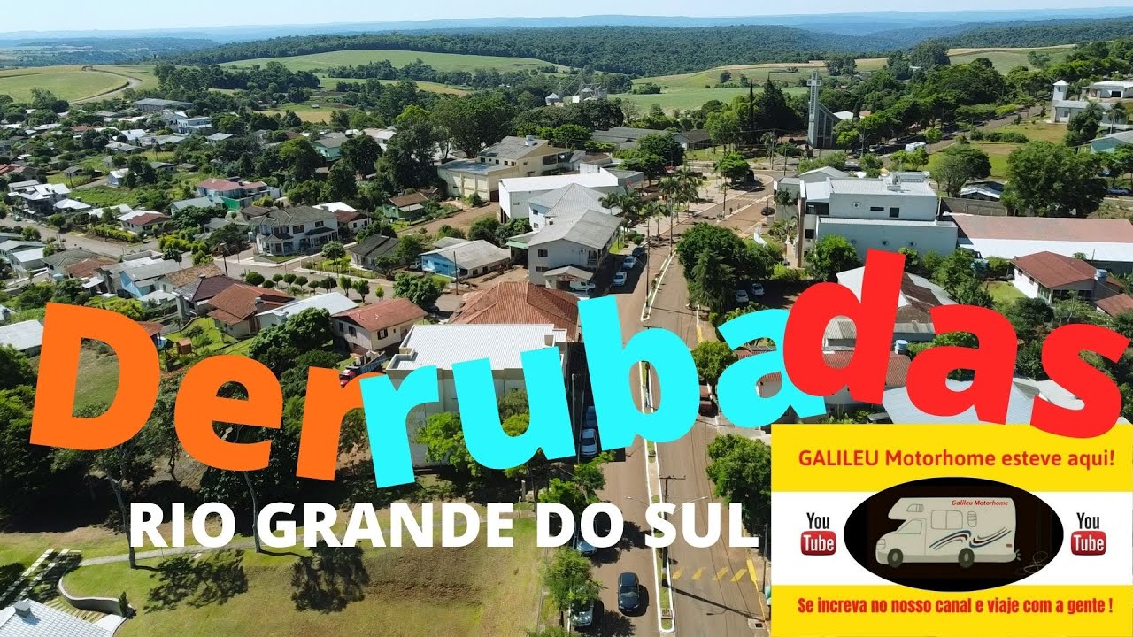DERRUBADAS RS | MELHOR CIDADE DO RIO GRANDE DO SUL ? |  RS COM O GALILEU MOTORHOME Parte 53